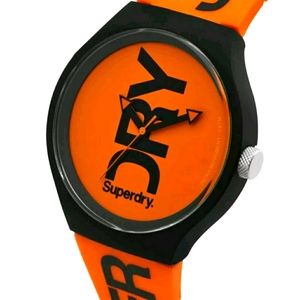 Superdry Men's Analogue Quartz Watch with Silicone Strap SYG189OB